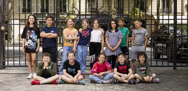 les élèves des classes de CM1/CM2