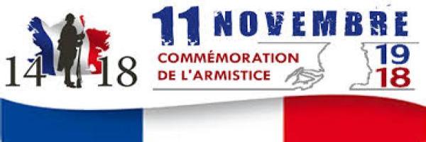 illustration de la commémmoration de l'armistice du 11 novembre 1918